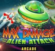 Max Damage and the Alien Attack — game at Bankbank2